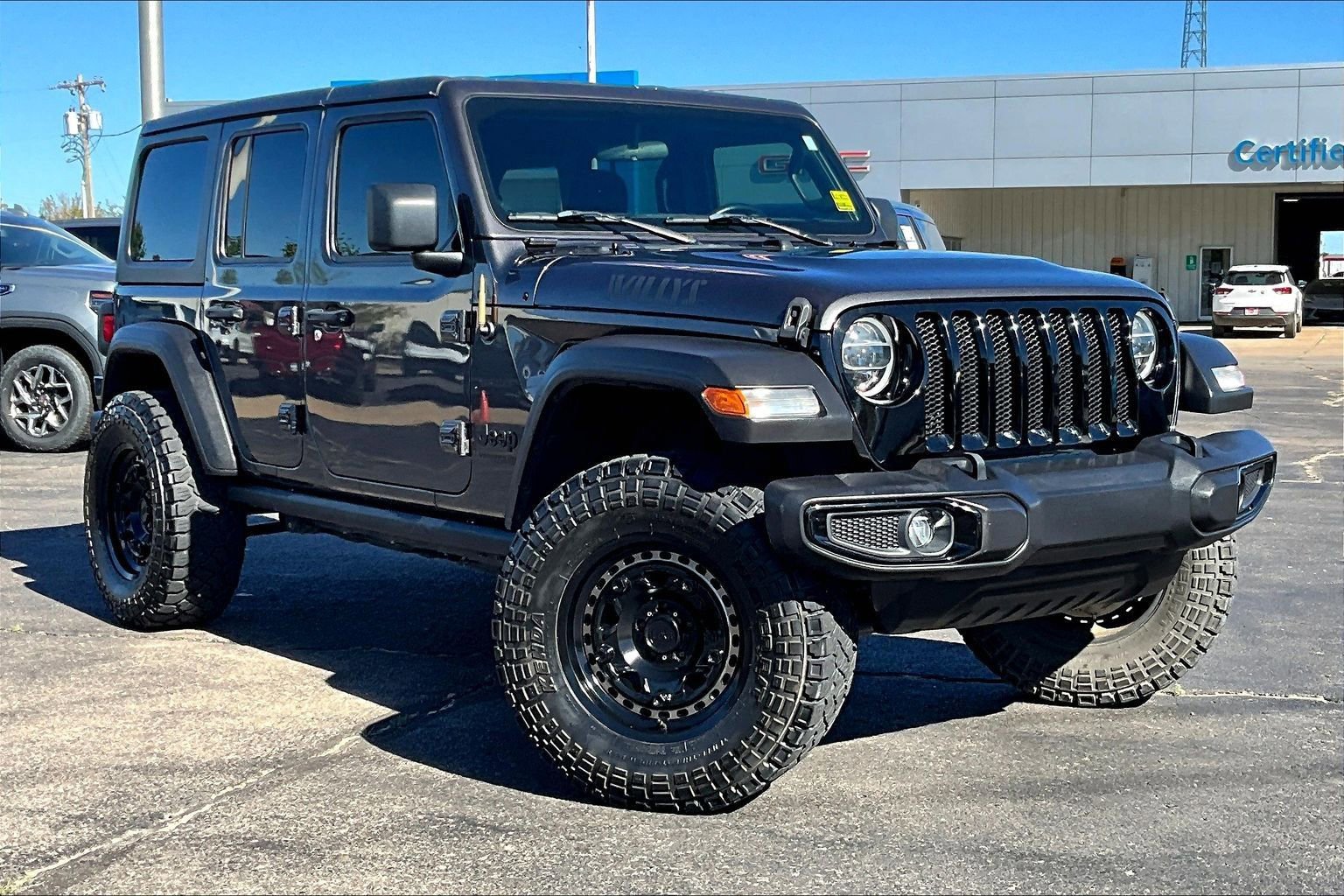 Used 2021 Jeep Wrangler Unlimited Willys image 11