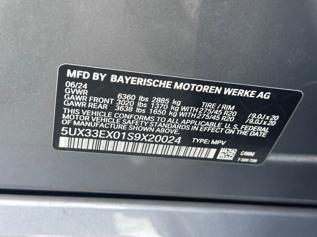 Certified 2025 BMW X6 xDrive40i image 20