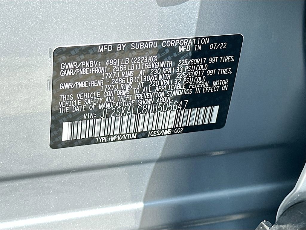Used 2022 Subaru Forester Wilderness AWD/4WD image 31