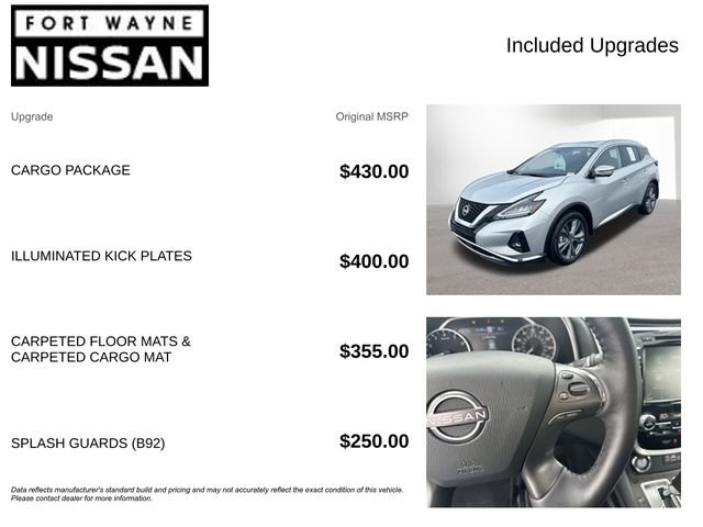 Certified 2024 Nissan Murano Platinum w/ Cargo Package image 4