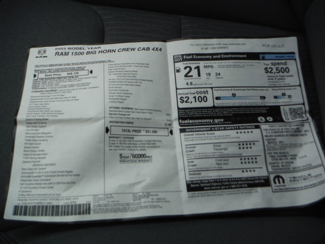 Used 2023 RAM 1500 Big Horn AWD/4WD image 43