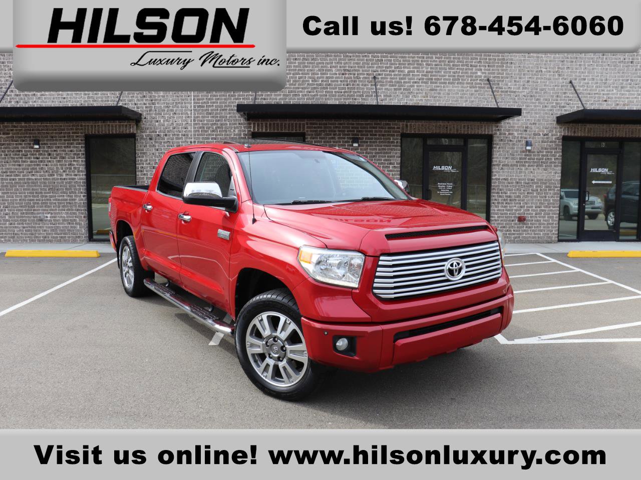 Used 2016 Toyota Tundra Platinum image 1