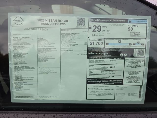 New 2026 Nissan Rogue SV w/ Rock Creek Premium Package image 33