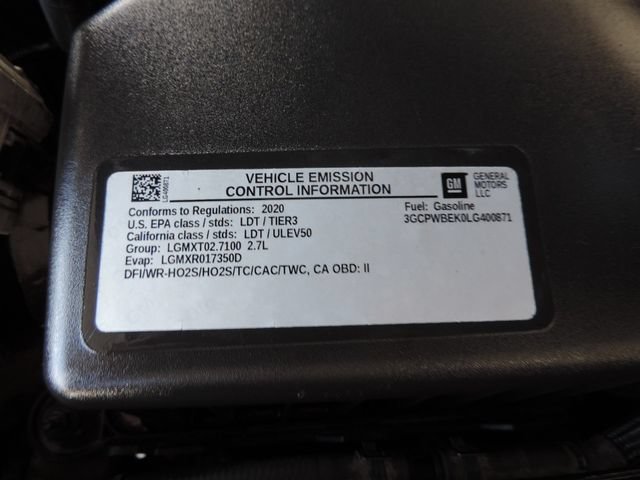 Used 2020 Chevrolet Silverado 1500 Custom w/ Custom Value Package RWD image 17