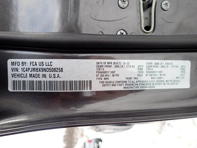 Certified 2022 Jeep Cherokee Trailhawk w/ Comfort/Convenience Group image 18