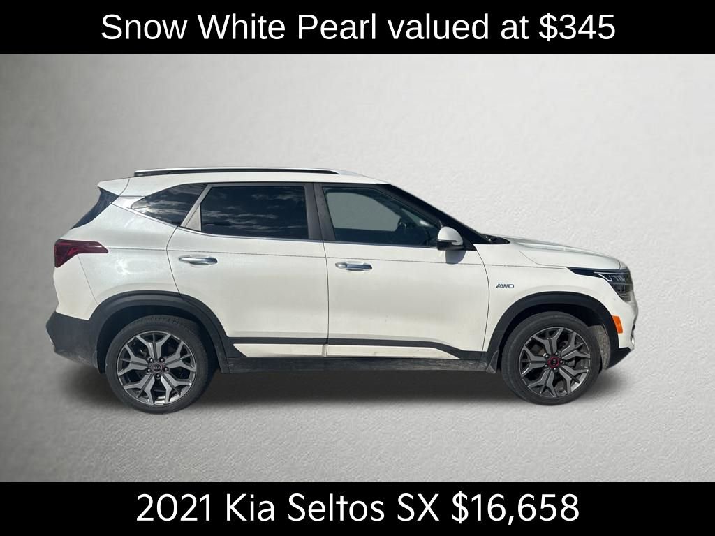 Used 2021 Kia Seltos SX image 2