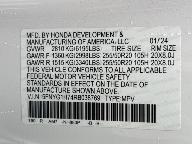 Used 2024 Honda Pilot Touring image 22