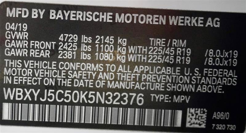 Used 2019 BMW X2 xDrive28i w/ Convenience Package image 47