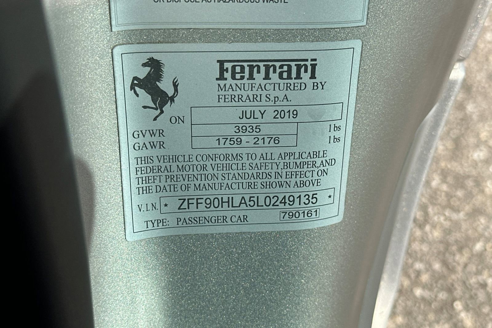 Used 2020 Ferrari 488 Pista Base image 45