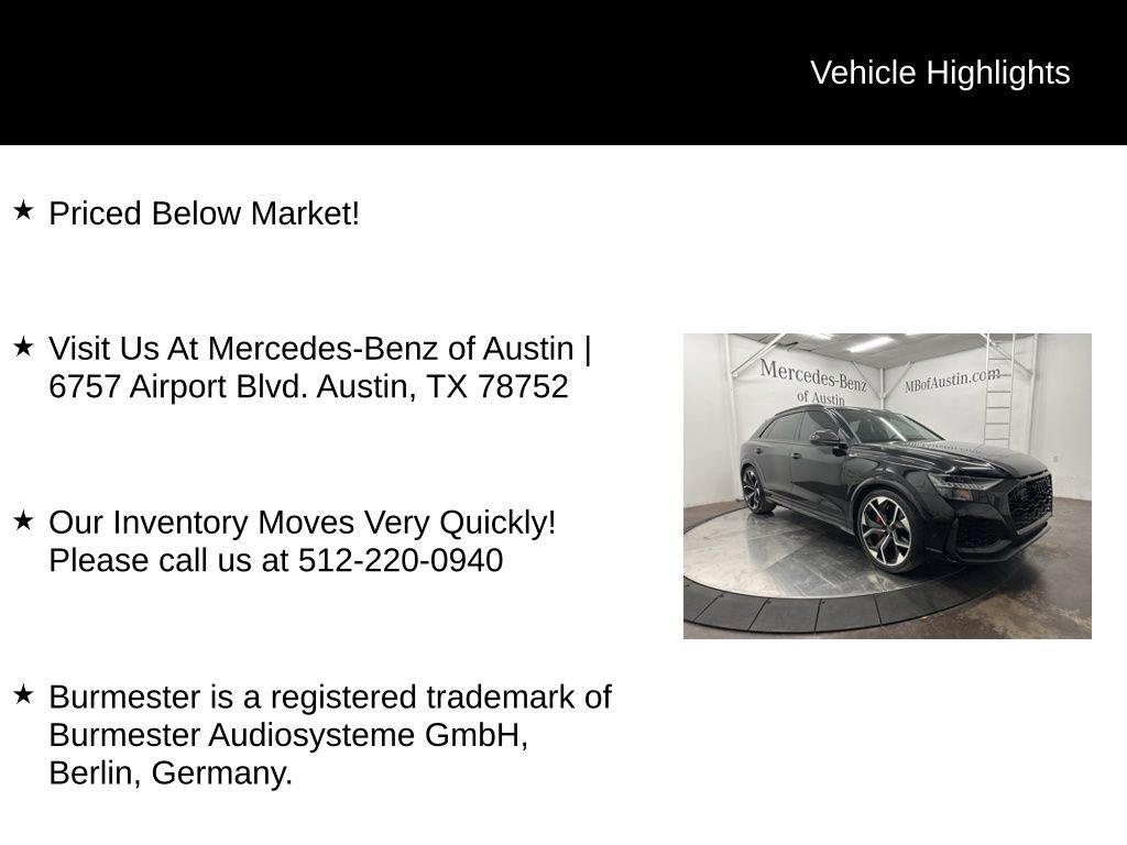 Used 2022 Audi RS Q8 image 6