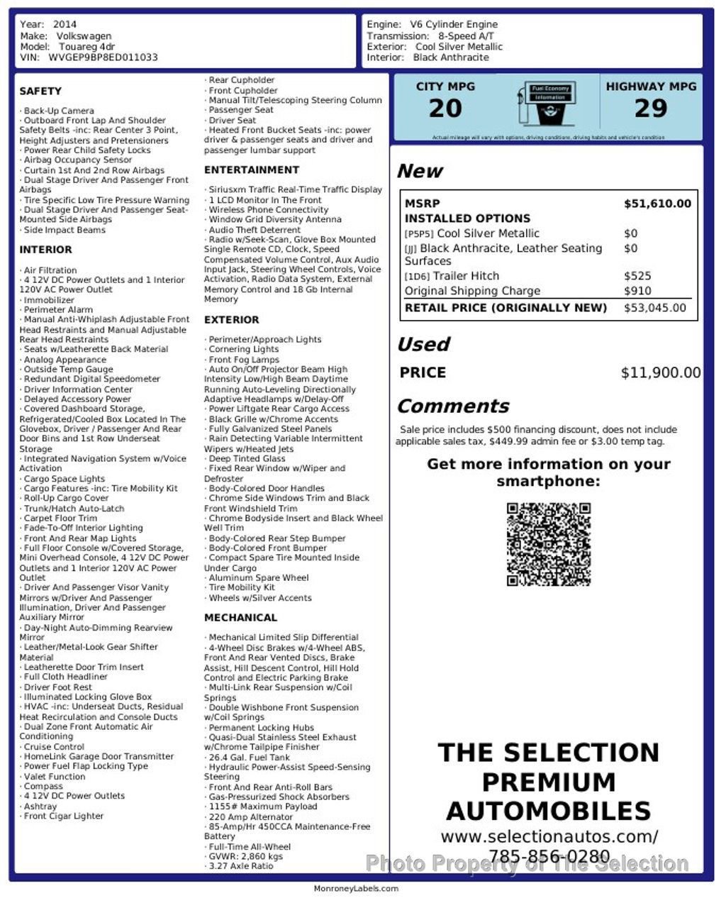 Used 2014 Volkswagen Touareg TDI image 2