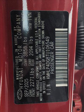 New 2026 Hyundai Elantra Limited image 20