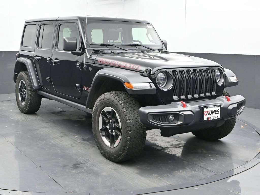 Used 2021 Jeep Wrangler Unlimited Rubicon w/ LED Lighting Group image 3
