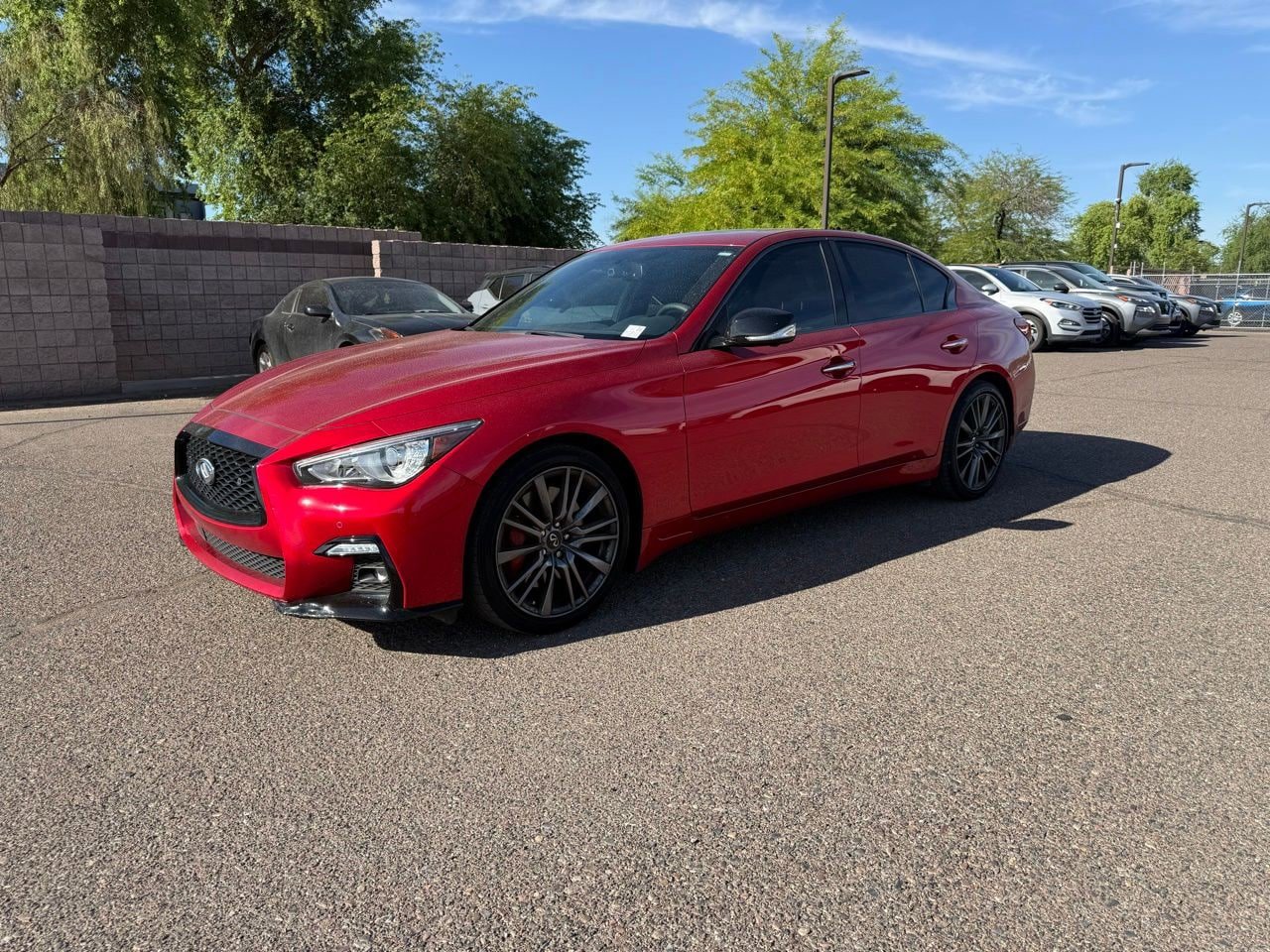Certified 2023 INFINITI Q50 Red Sport 400 image 1