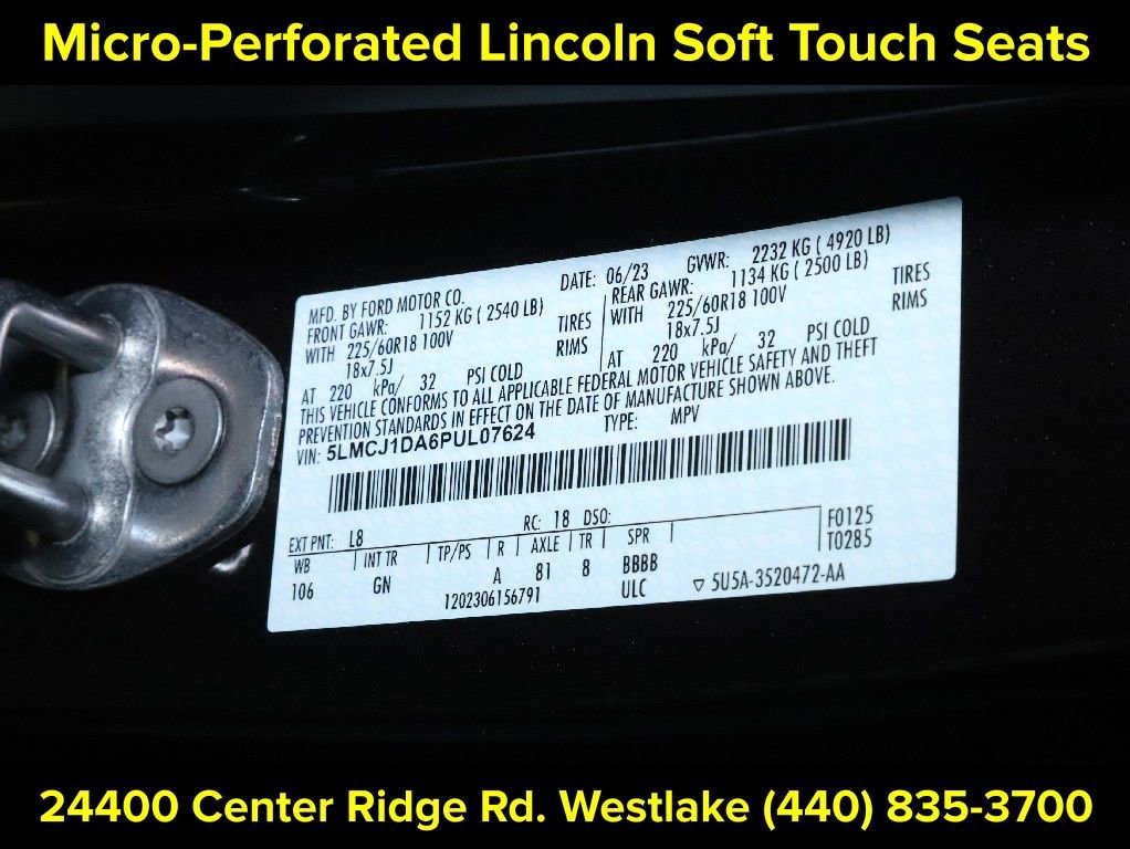 Certified 2023 Lincoln Corsair AWD w/ Equipment Group 101A image 19