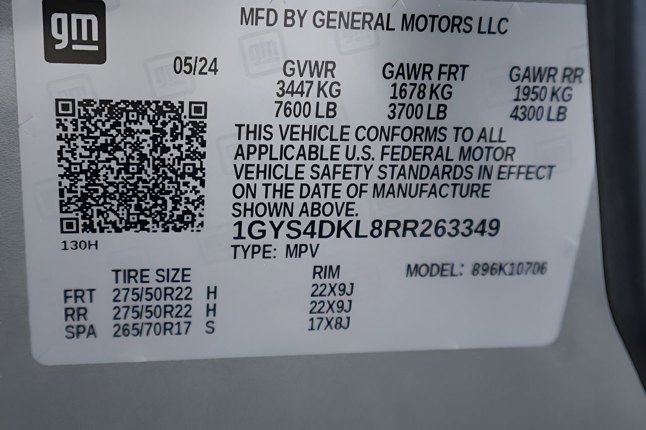 Certified 2024 Cadillac Escalade Premium Luxury Platinum image 33