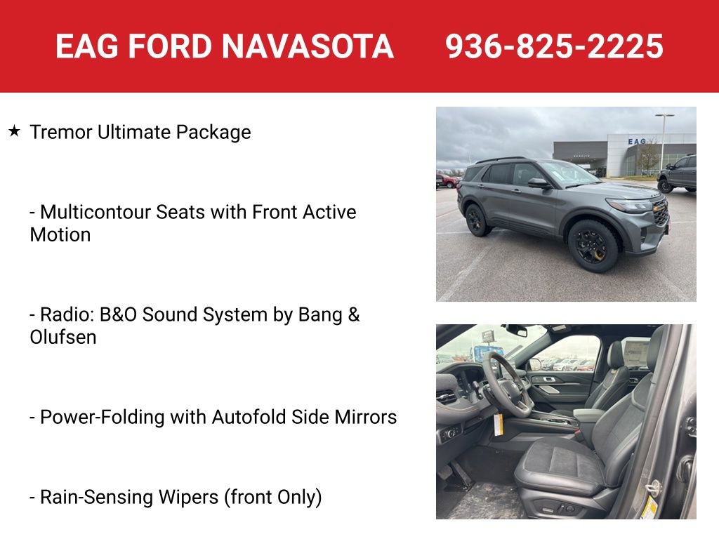 New 2026 Ford Explorer Tremor w/ Tremor Ultimate Package image 12