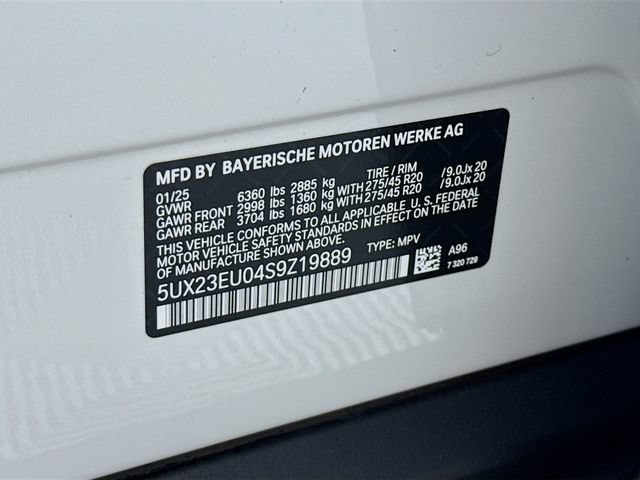 Used 2025 BMW X5 xDrive40i w/ Climate Comfort Package AWD/4WD image 35