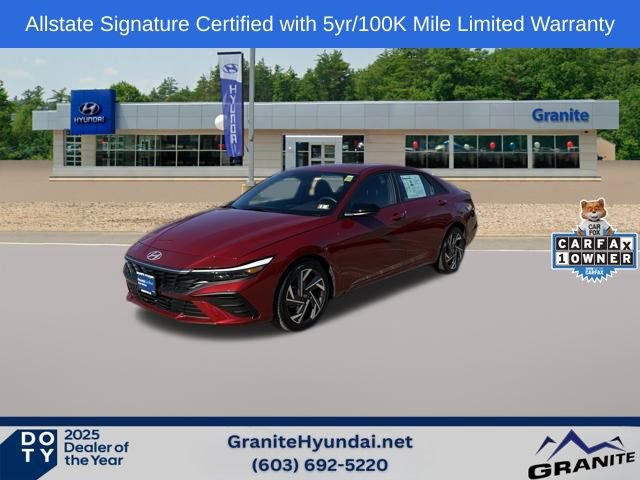 Certified 2025 Hyundai Elantra Sport