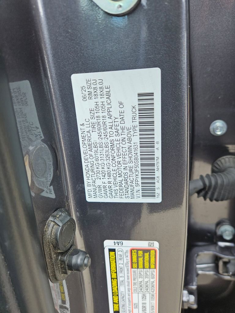 Used 2025 Honda Ridgeline RTL image 31