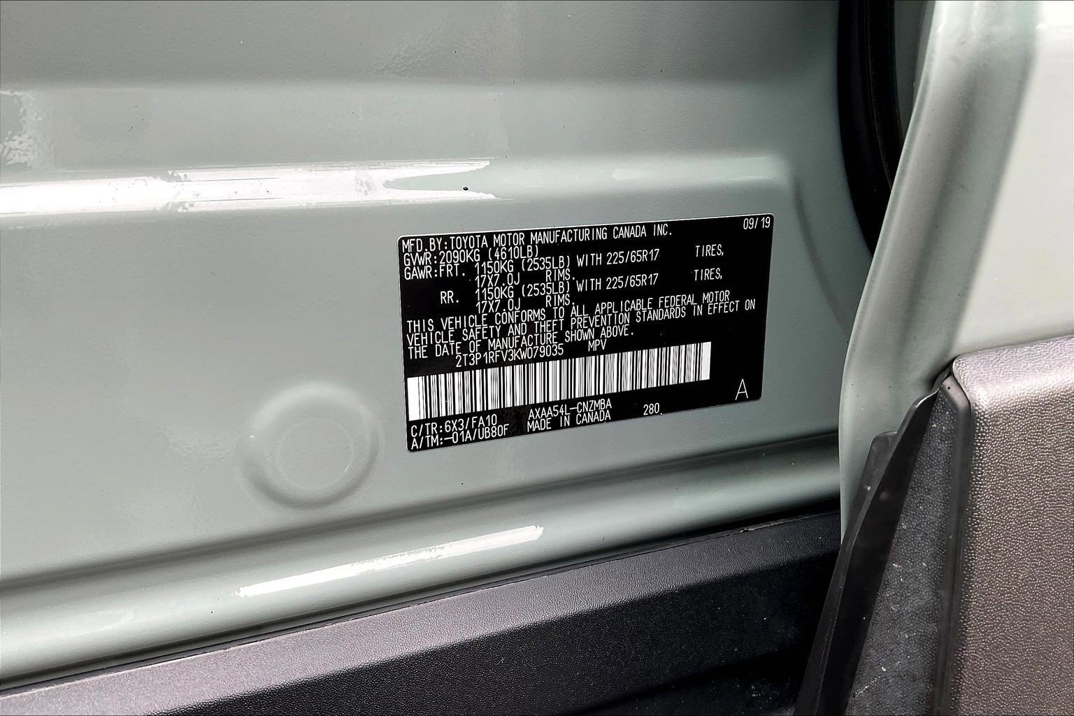 Used 2019 Toyota RAV4 XLE AWD/4WD image 19
