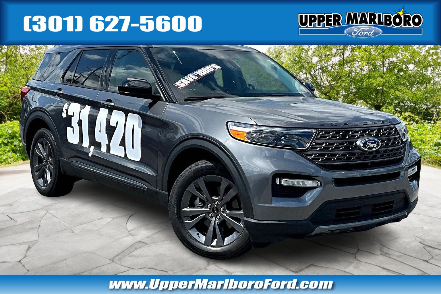 Certified 2022 Ford Explorer XLT w/ Equipment Group 202A