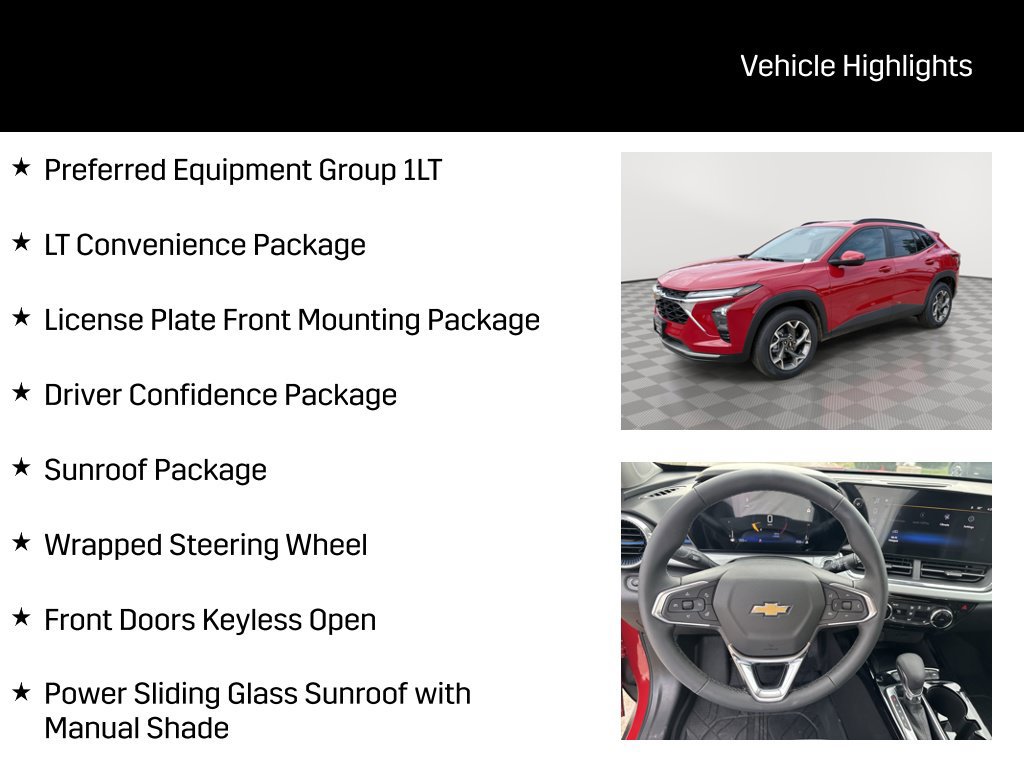 New 2026 Chevrolet Trax LT w/ Sunroof Package FWD image 7