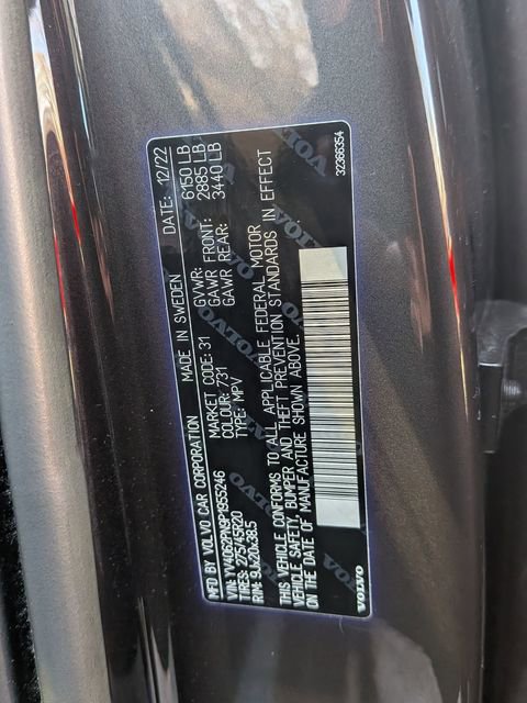 Certified 2023 Volvo XC90 B6 Plus w/ Protection Package Premier image 11