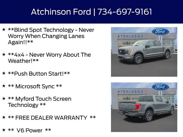 Certified 2023 Ford F150 XLT w/ Equipment Group 302A High image 8