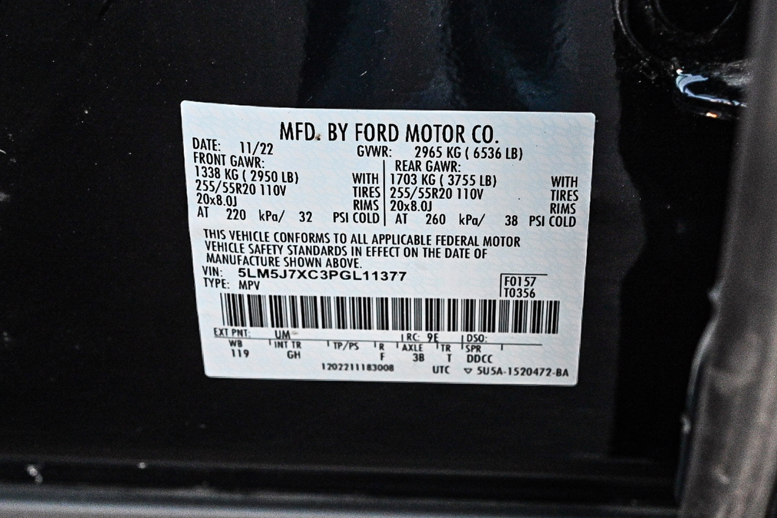 Used 2023 Lincoln Aviator Reserve w/ Elements Package Plus image 30