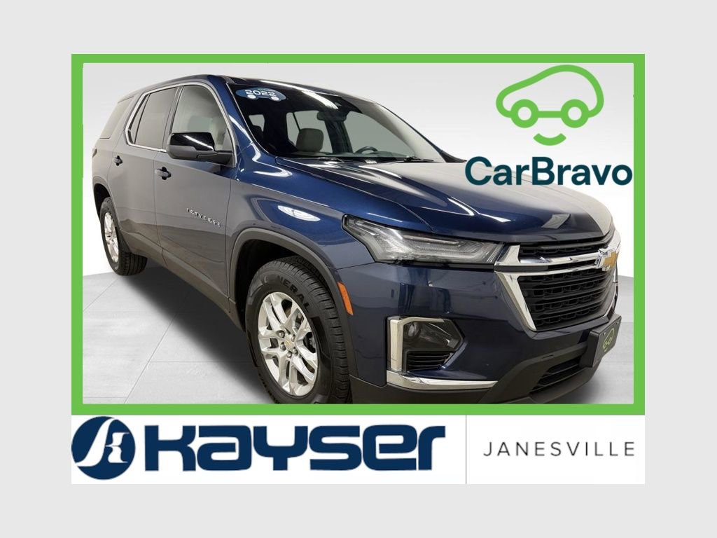 Certified 2022 Chevrolet Traverse LS AWD/4WD image 1
