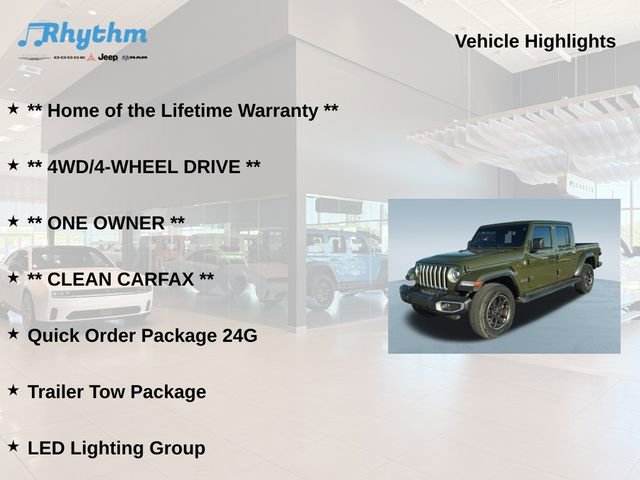 Used 2021 Jeep Gladiator Overland w/ LED Lighting Group image 5