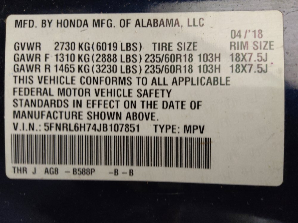 Used 2018 Honda Odyssey EX-L image 33