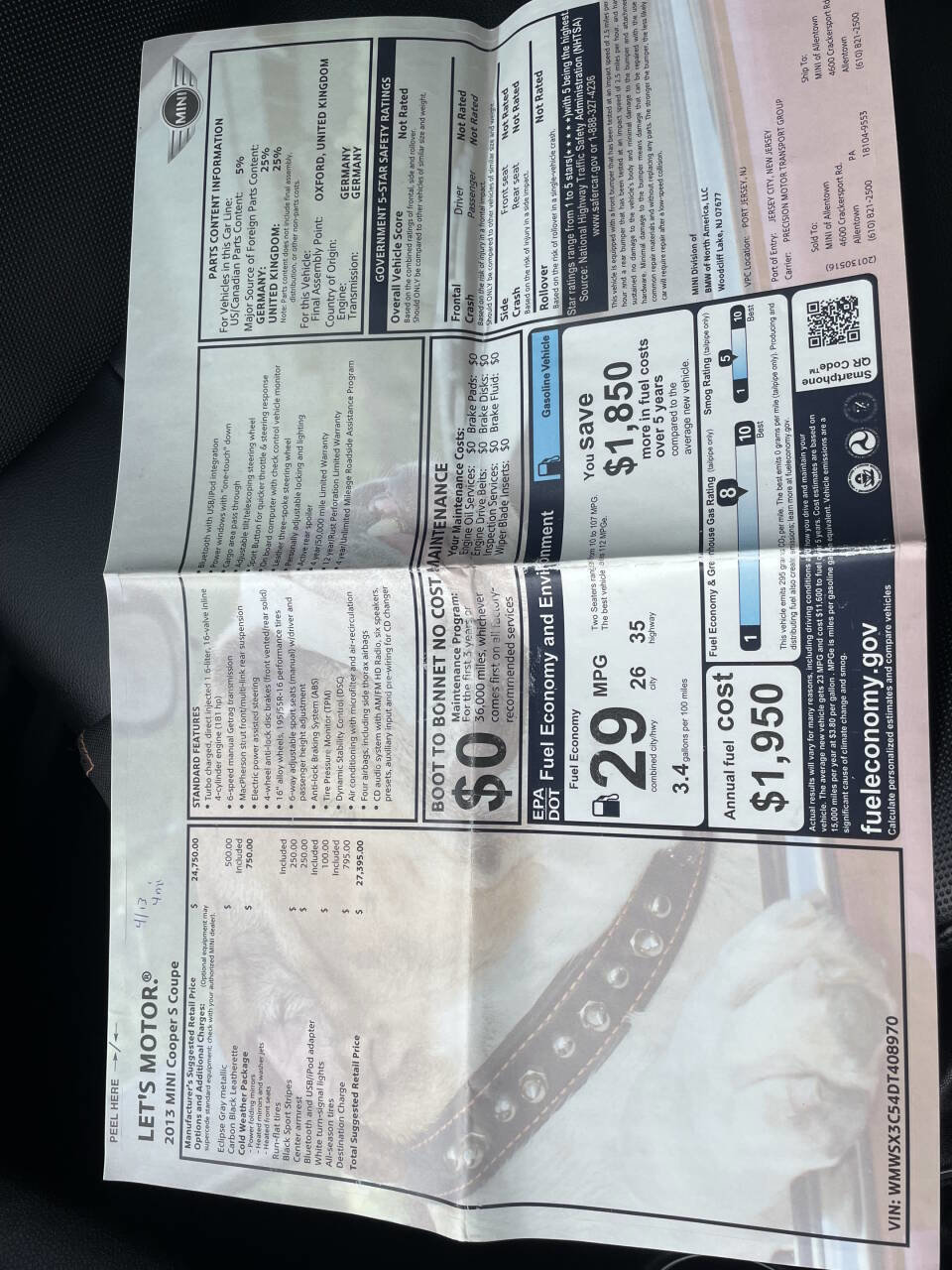Used 2013 MINI Cooper Coupe S w/ Cold Weather Pkg image 24