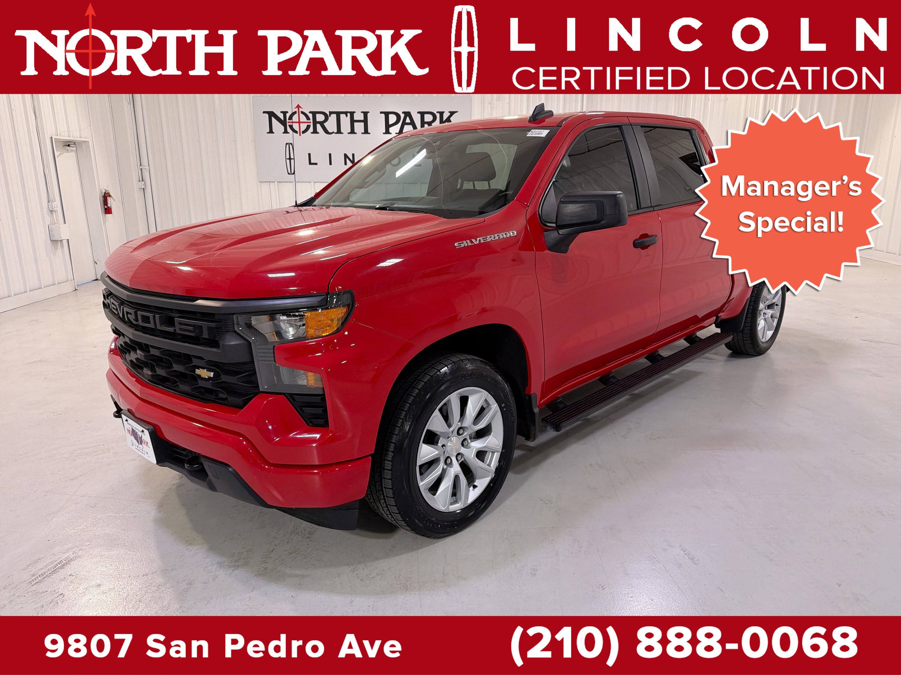 Used 2022 Chevrolet Silverado 1500 Custom RWD image 1