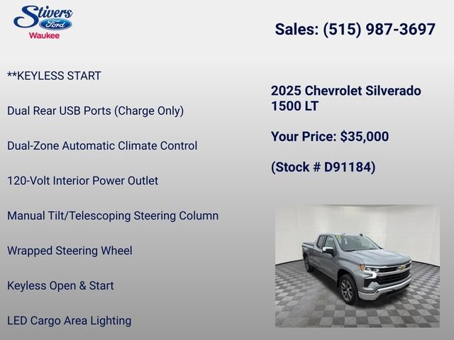 Used 2025 Chevrolet Silverado 1500 LT AWD/4WD image 28