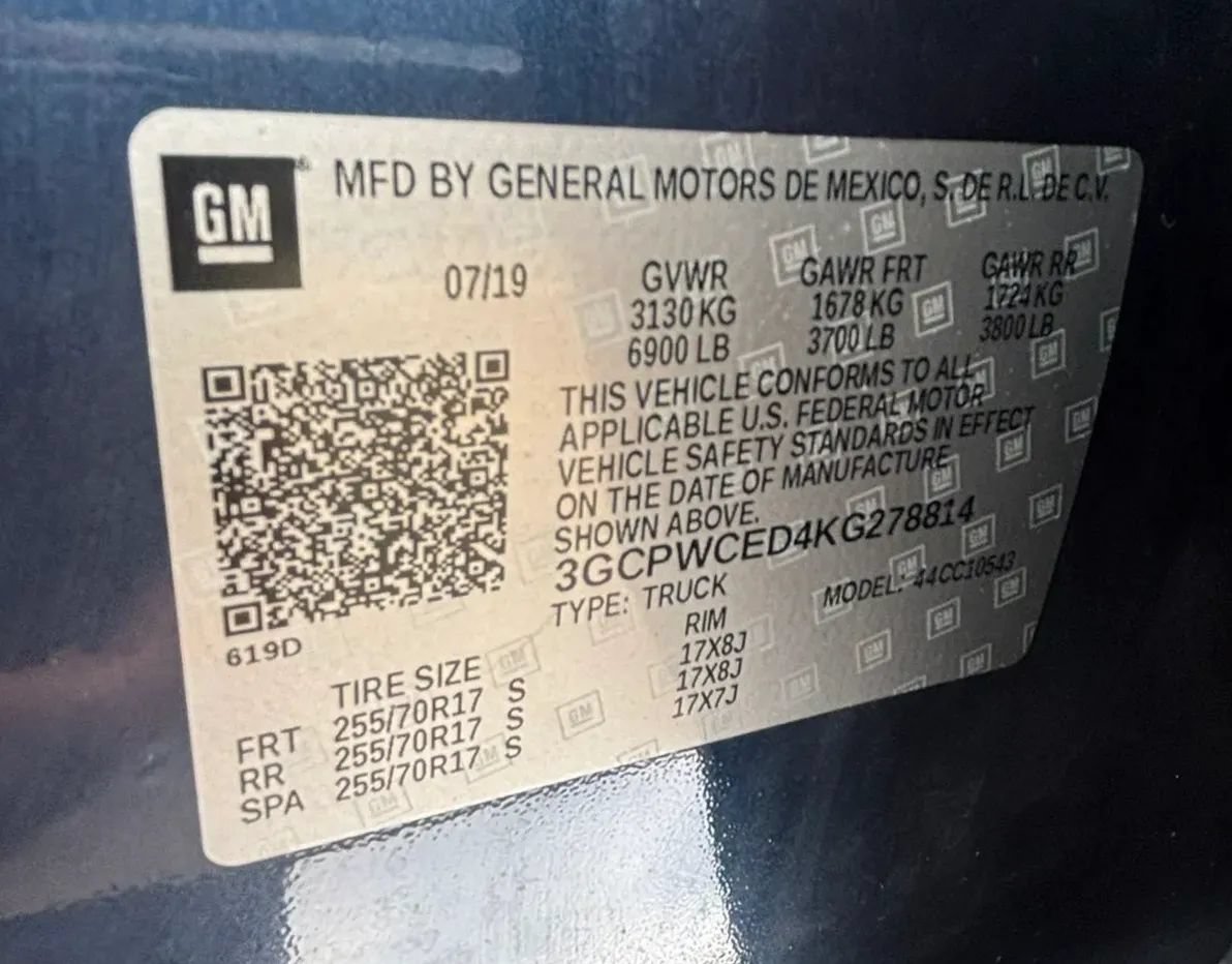 Used 2019 Chevrolet Silverado 1500 LT w/ Trailering Package RWD image 29