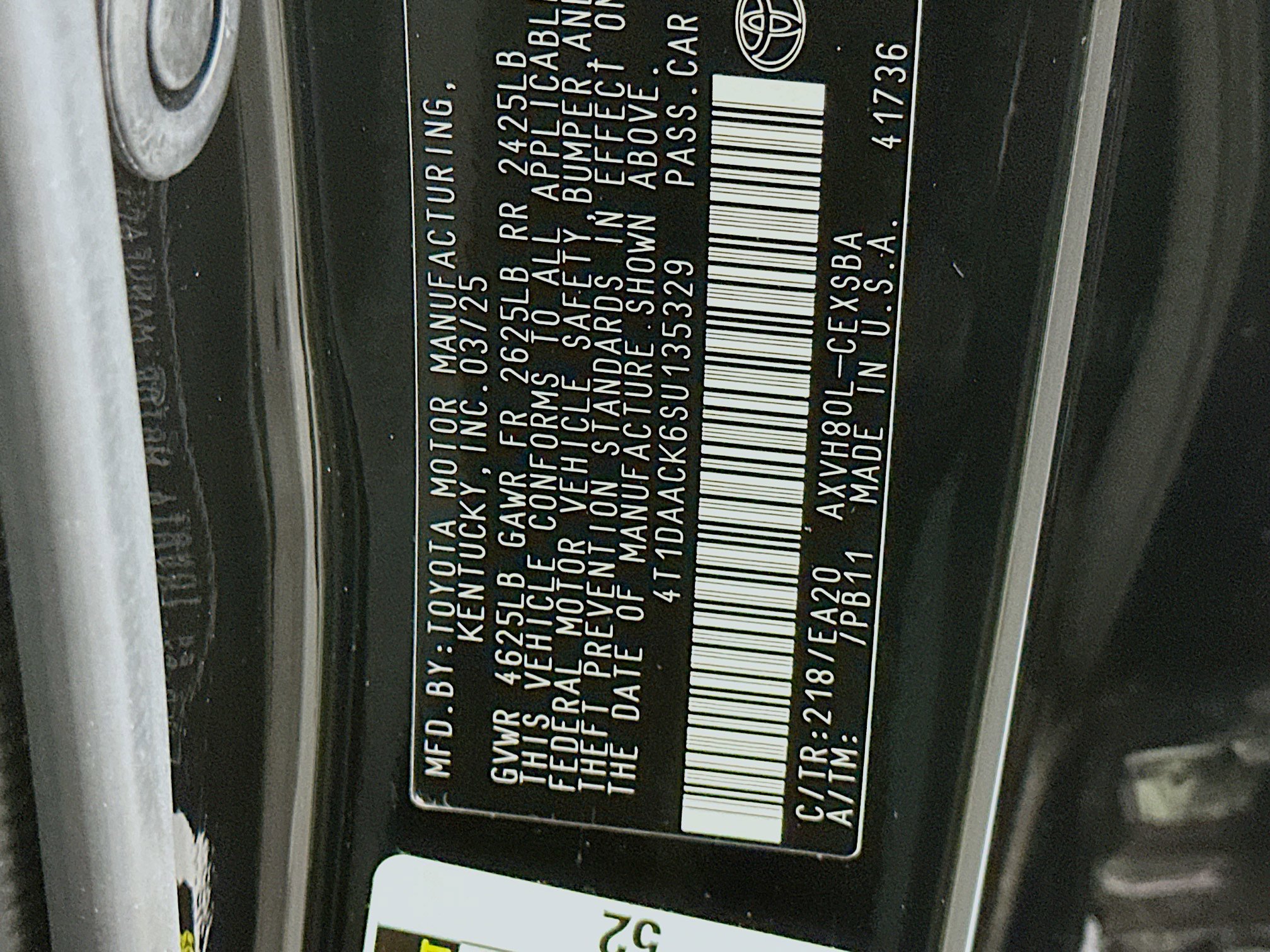 Used 2025 Toyota Camry SE image 12