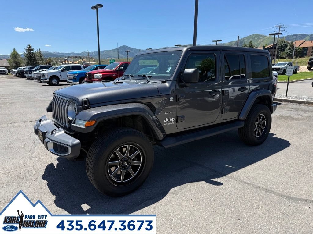 Used 2020 Jeep Wrangler Unlimited Sahara AWD/4WD image 2