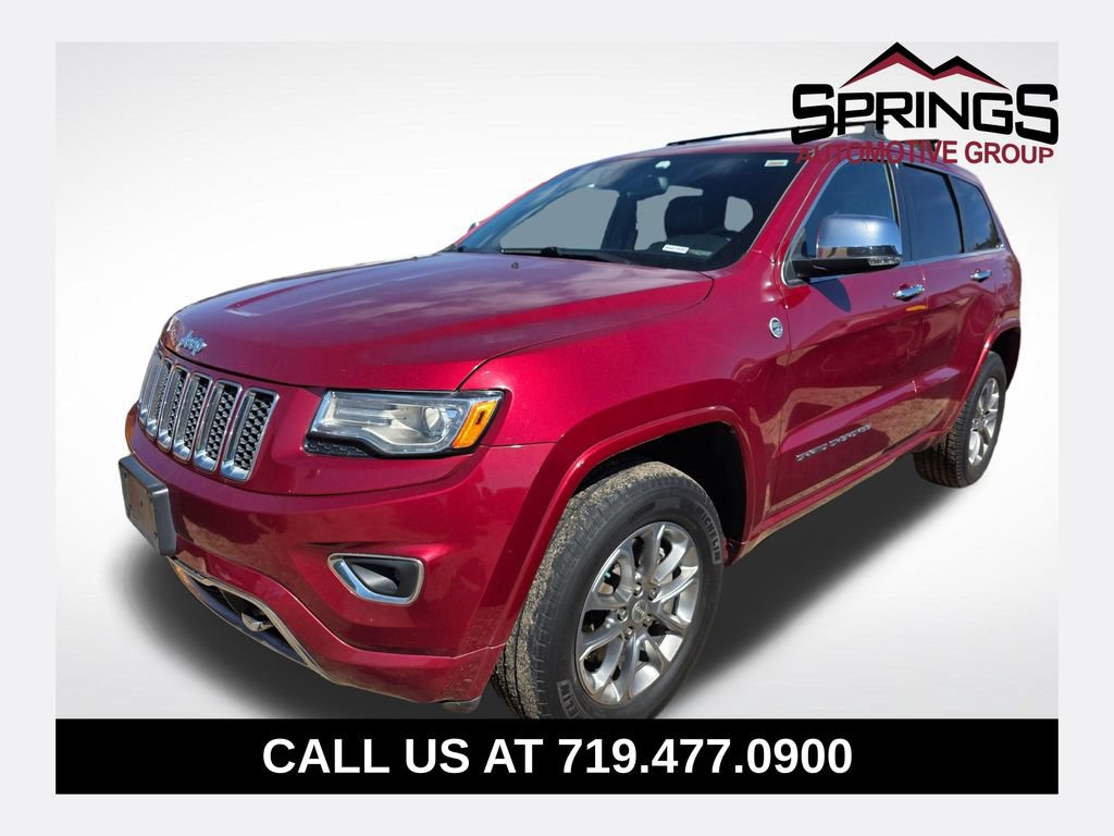 Used 2015 Jeep Grand Cherokee Overland w/ Advanced Technology Group AWD/4WD image 1