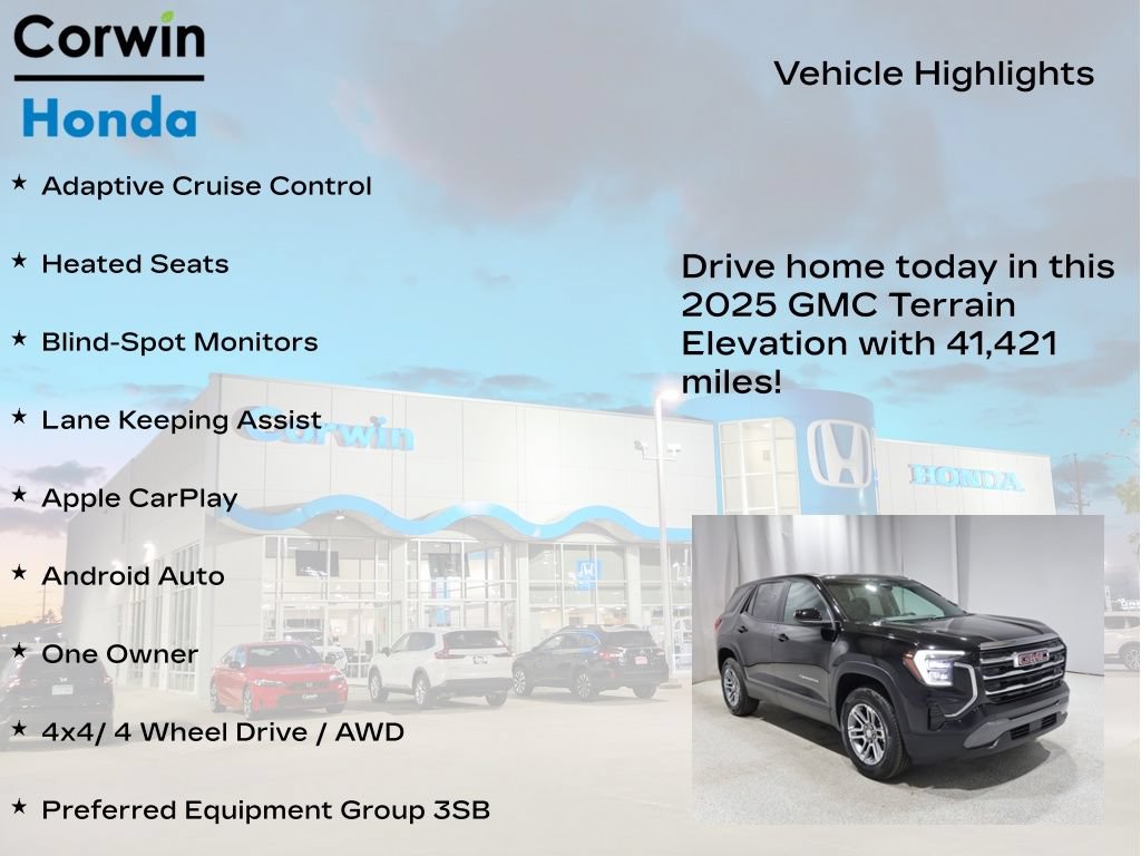 Used 2025 GMC Terrain Elevation AWD/4WD image 6