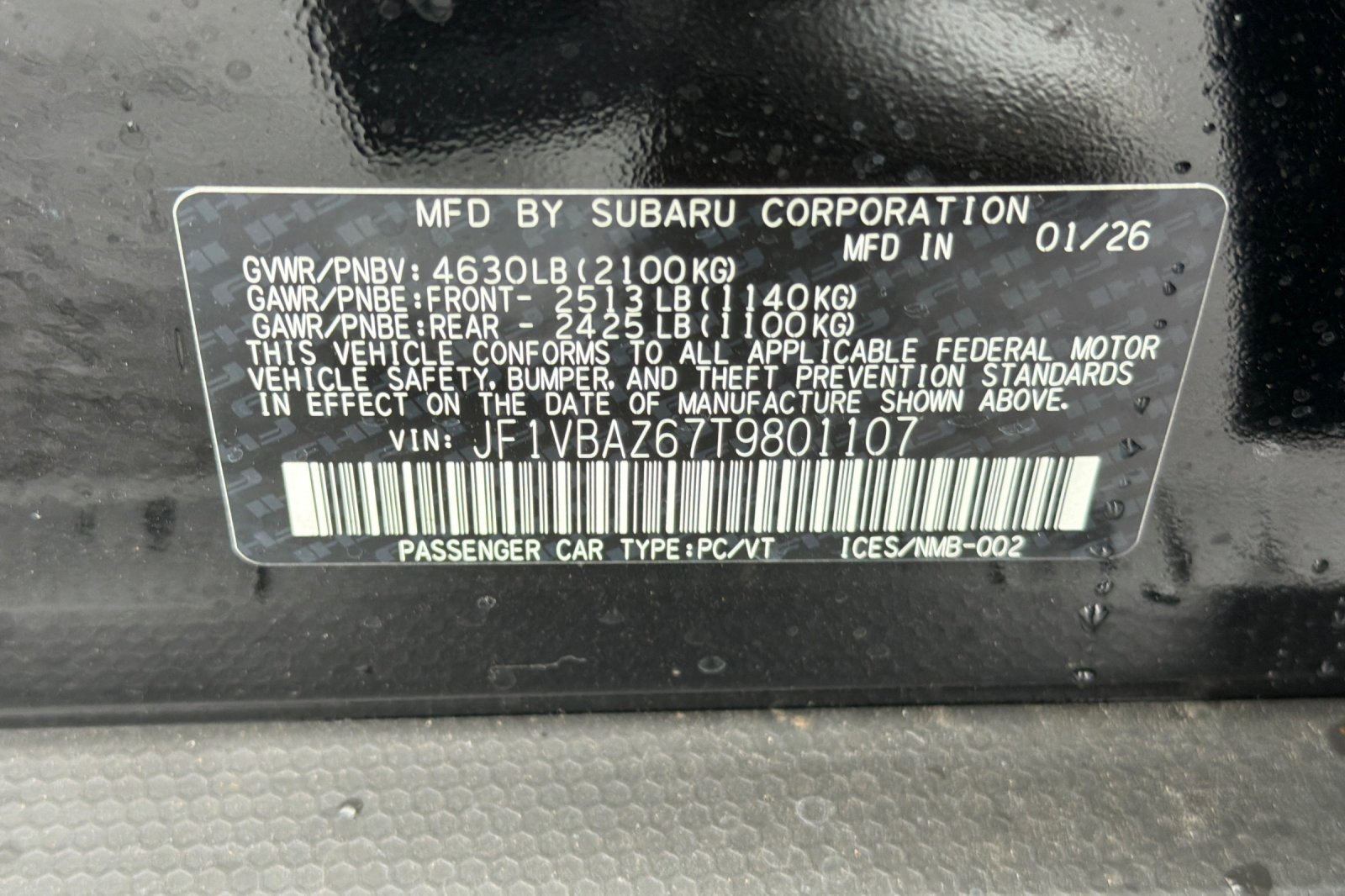 New 2026 Subaru WRX tS image 26