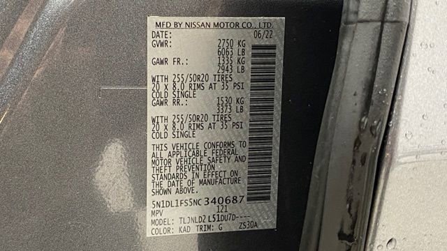 Used 2022 INFINITI QX60 Luxe w/ Performance Audio Package image 41