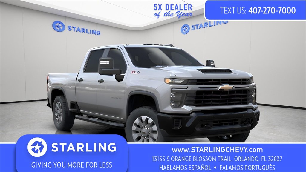 New 2026 Chevrolet Silverado 2500 Custom w/ Custom Value Package