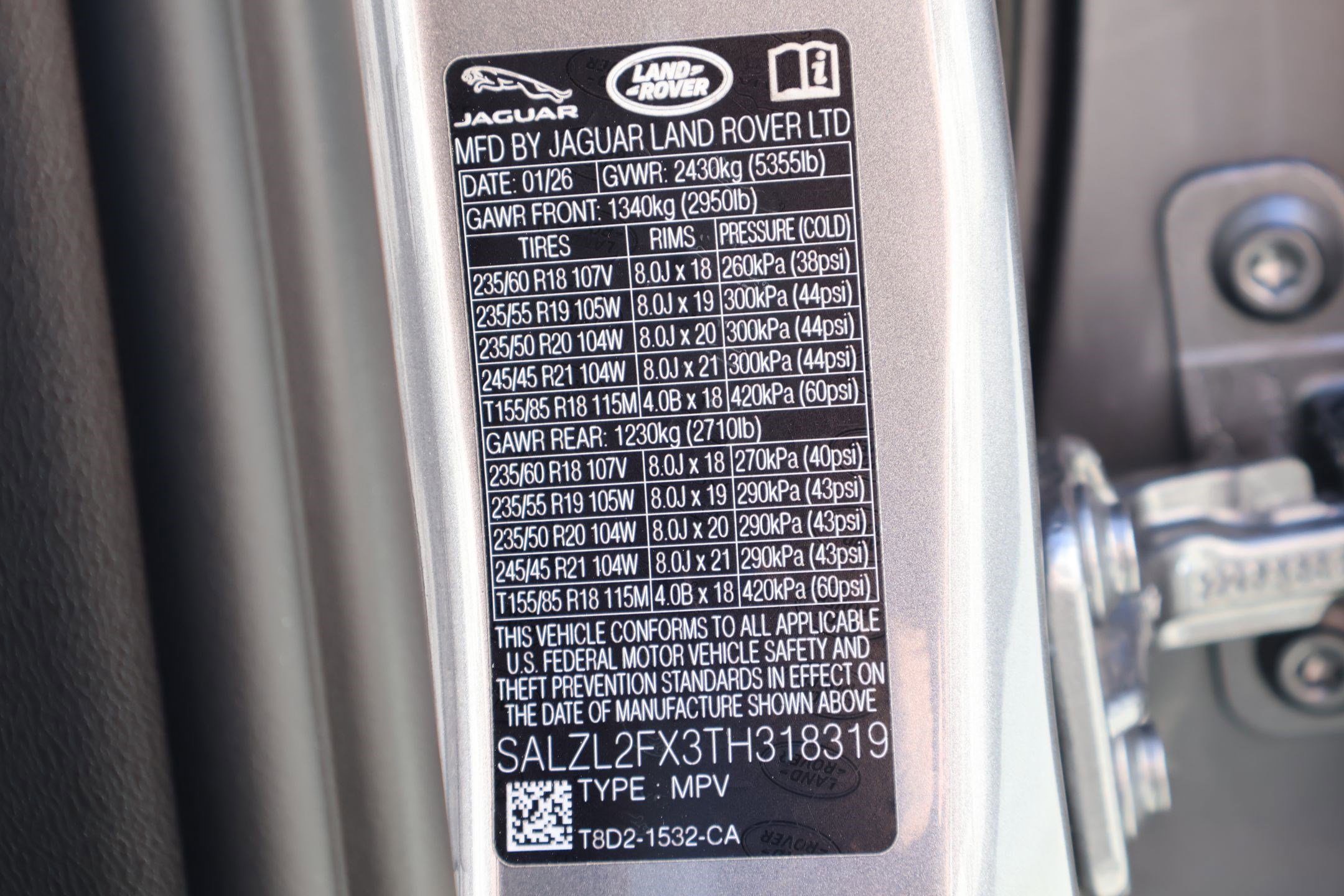 New 2026 Land Rover Range Rover Evoque Dynamic SE image 22