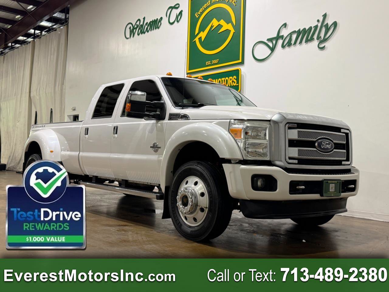 Used 2016 Ford F450 Platinum w/ FX4 Off Road Package