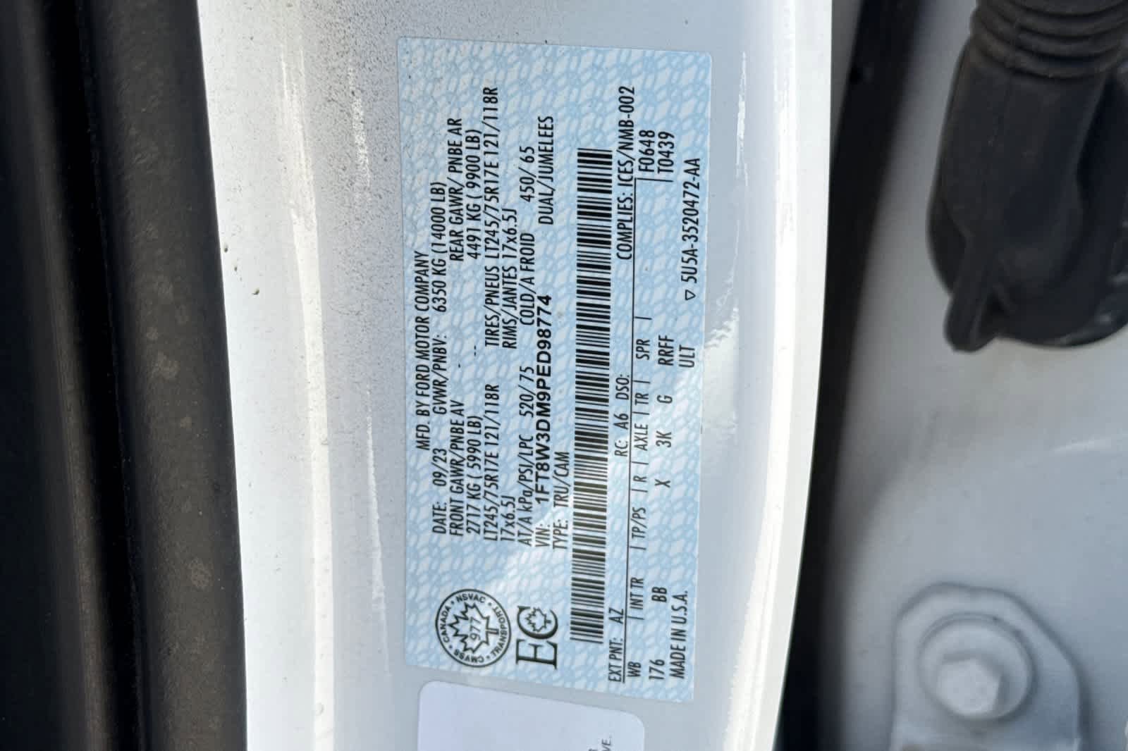 Certified 2023 Ford F350 Platinum AWD/4WD image 29