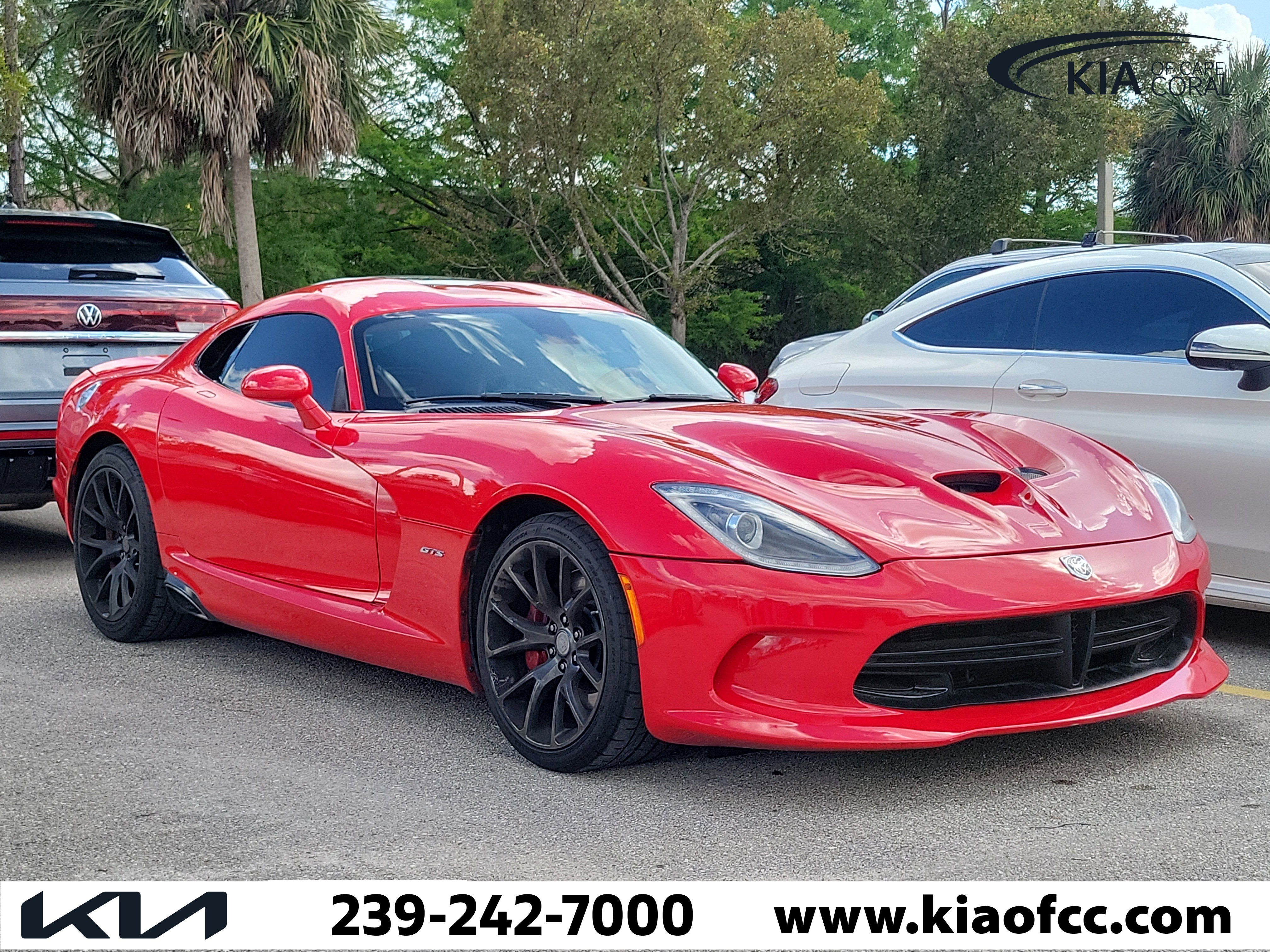 Used 2013 SRT Viper GTS w/ GTS Laguna Interior Pkg