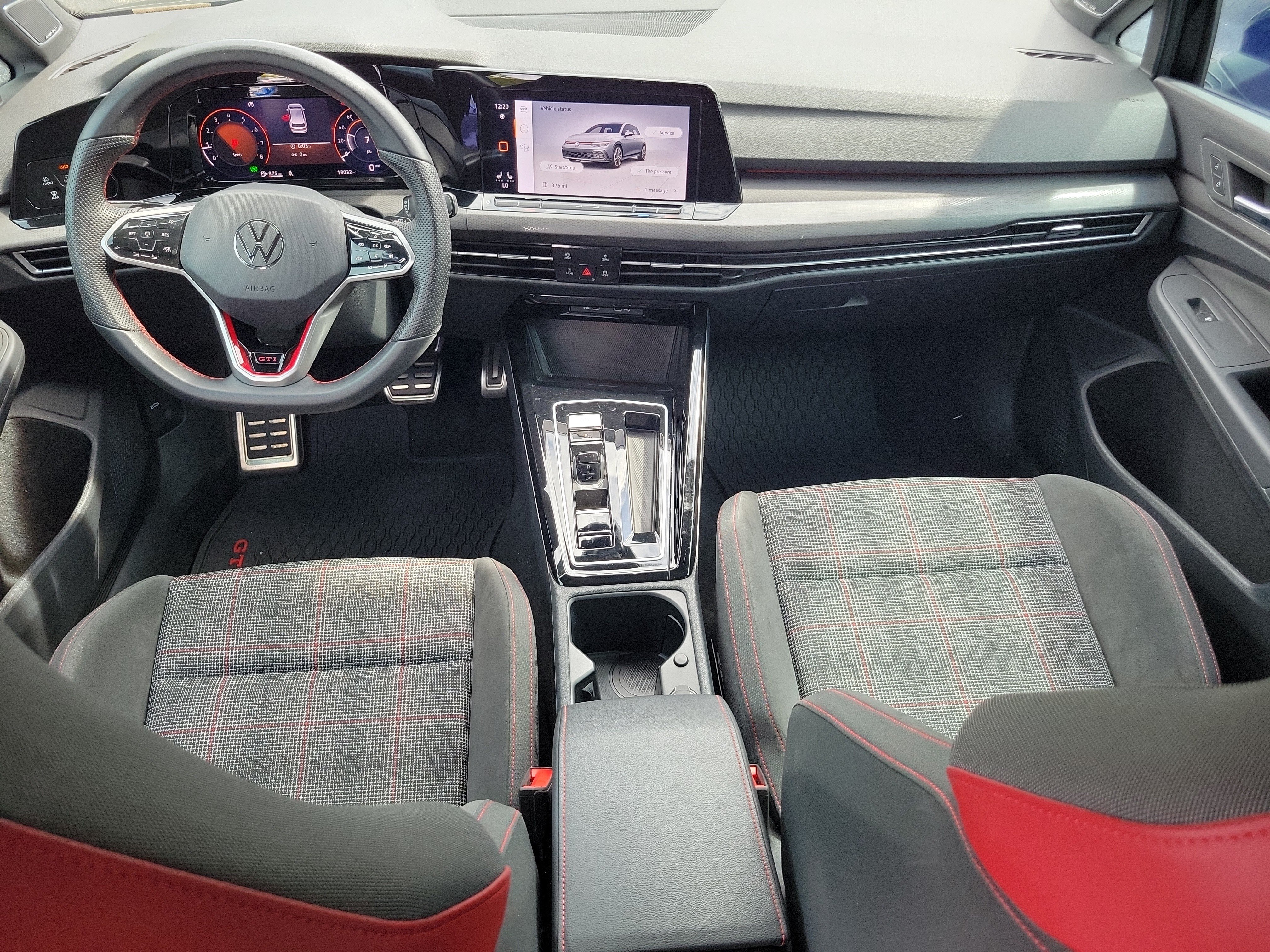 Certified 2023 Volkswagen GTI SE w/ Black Wheel Package FWD image 12