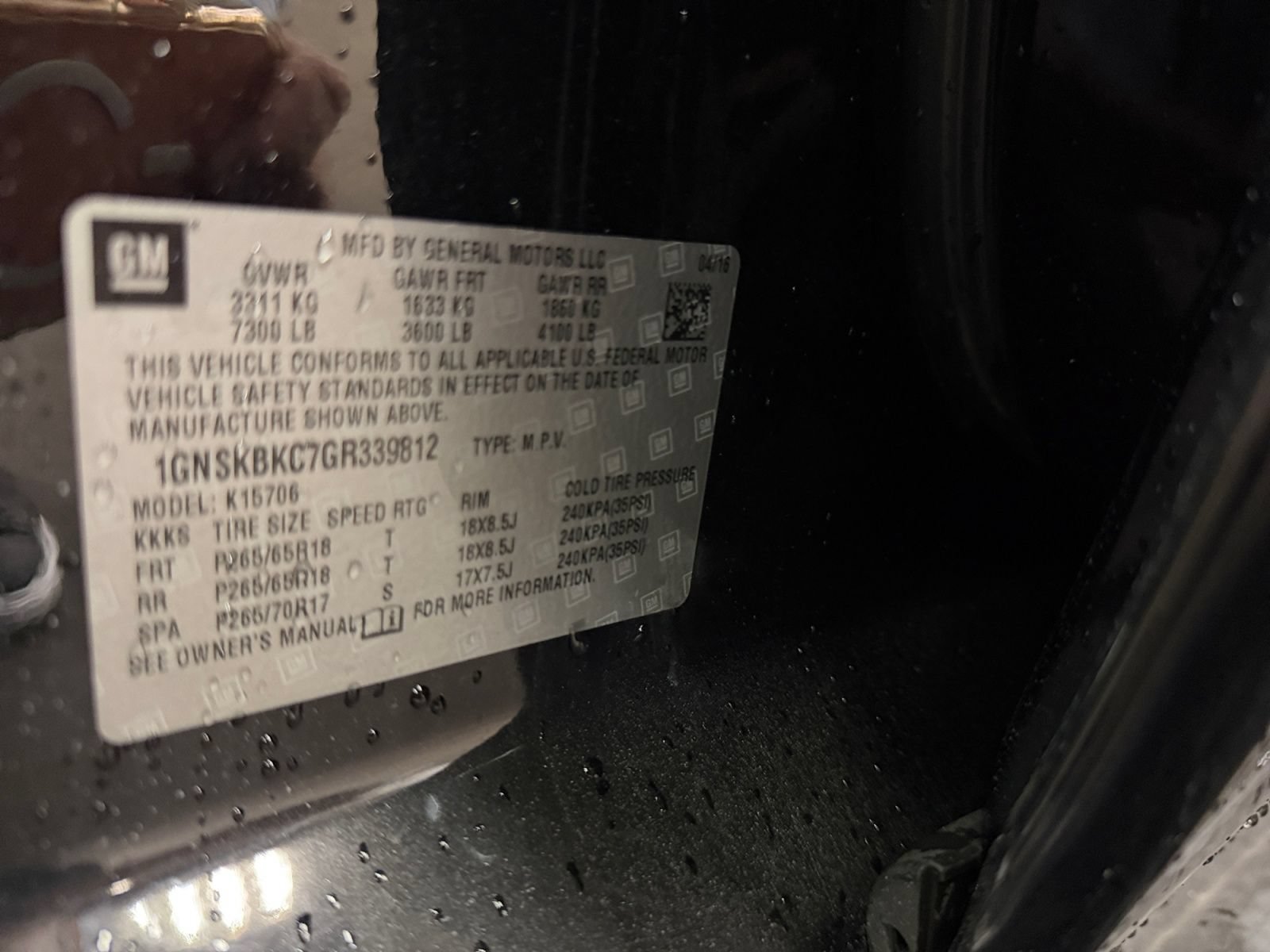 Used 2016 Chevrolet Tahoe LT AWD/4WD image 40
